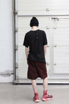 BORIS BIDJAN SABERI Plant-dyed drawstring shorts P21 F1506F-W
